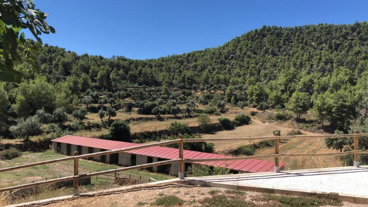 Masia Mas De La Creu Valderrobres Kültér fotó