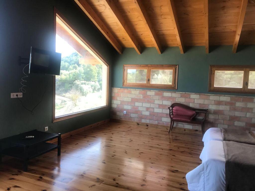 Masia Mas De La Creu Valderrobres Kültér fotó